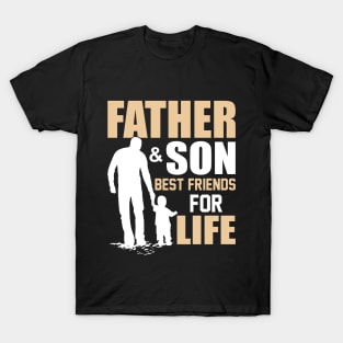 Father And Son Best Friends For Life Tshirt T-Shirt